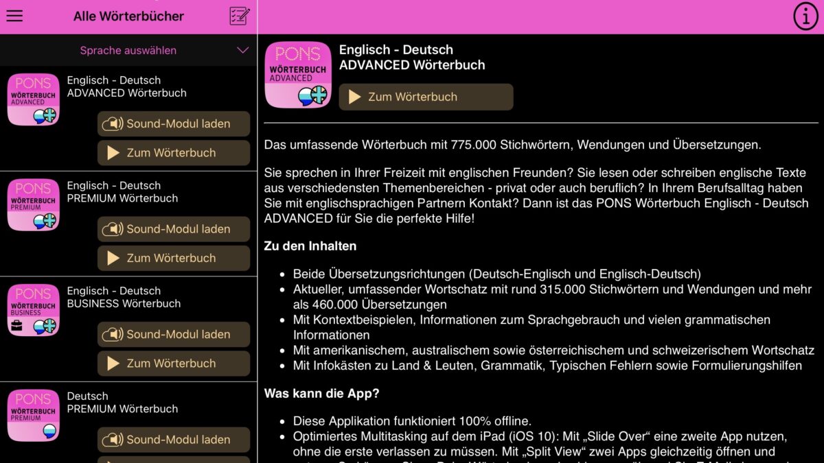 iOS + iPadOS: Darkmode in jeder App