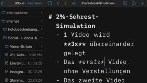 Entspannt und fokussiert in Markdown schreiben mit iA Writer