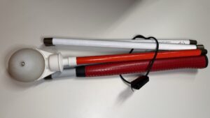 Ambutech: Pathfinder-Spitze und Stock mit Stoßdämpfer